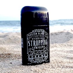 Stropping Compound at the Beach